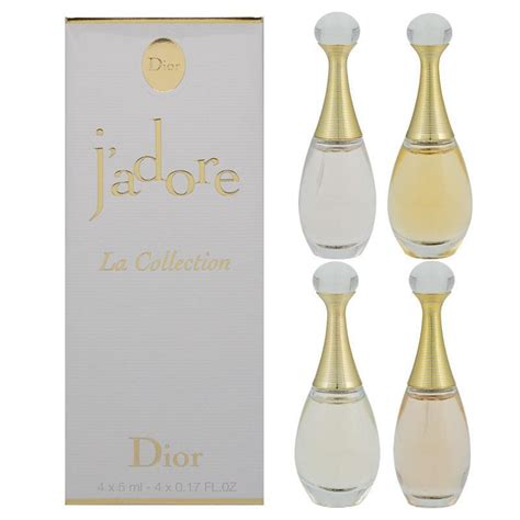 christian dior j'adore la collection mini 4-piece gift set|j'adore dior perfume boots.